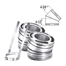 DuraPlus Stainless Steel 30-Degree Elbow Kit 6". The size is indicated on the image.