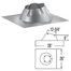 DuraPlus 0 - 6/12 Metal Roof Flashing. The size is indicated on the Image