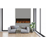 60 Inch Tru-View XT XL Smart Electric Fireplace Installed