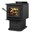 Ventis HES140 Wood Burning Stove left view