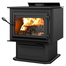Ventis HES350 Wood Burning Stove left view