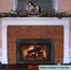 Ardmore is an affordable overlap fit fireplace glass door.  - Shown riser bar NOT installed