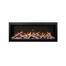 74 Inch Symmetry Bespoke Smart Electric Fireplace with Ice Media Kit
