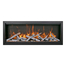 34 Inch Symmetry XT Smart Electric Fireplace with Birch Log Set