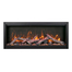 34 Inch Symmetry XT Smart Electric Fireplace with Rustic Log Set