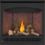 36 Inch Napoleon Ascent Series-B36NTRE-1-Direct Vent Gas Fireplace with Log Set and