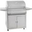 Blaze Traditional Freestanding 32" Charcoal Grill Stainless Steel