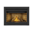 46 Inch Napoleon Ascent Series-B46NTRE-Direct Vent Gas Fireplace with Logs in a Sandstone Panel