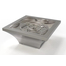 24" Lavelle Stainless Steel Gas Fire Bowl with a Brushed Finish
