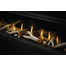 Napoleon Vector-LV74N2-Series See Through Direct Vent Gas Fireplace Close Up with Birch Log Kit and Media Kit