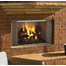 Outdoor Lifestyle Villawood 42" Outdoor Herringbone Refractory Wood Fireplace