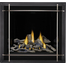 Napoleon Altitude X Series-AX36NTE-Direct Vent Gas Fireplace with Denali Premium Front, Rubbed Bronze and Straight Antique Pewter
