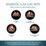 Majestic Gas Log Sets