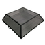 Square Hinged Fire Pit Screen Carbon Steel