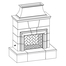 Cordove Vented Outdoor Gas Fireplace