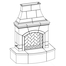 Phoenix Vented Outdoor Gas Fireplace