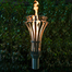 Gothic Style Stainless Steel Tiki Torch