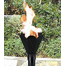 Tulip tiki torch with vulcan ignition