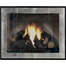 Enjoy the view of the flames through your Original Moderne Masonry Fireplace Door!