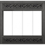 ZC Refacing In Textured Black Finish (SHOWN WITH REMOVABLE with STO1511 louver design)