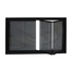 Trackless Bi-Fold Doors with Grey Glass