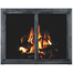 Cascade Air Sealed Ceramic Glass Masonry Fireplace Door