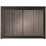 Portland Willamette Ovation Masonry Fireplace Door shown in Brushed Charcoal with full fold full view doors