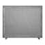 Relic Single Panel Fireplace Screen shown in Antique Grey premium finish