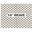 1/4" weave in 20 foot roll of fireplace steel mesh curtain