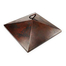 Square Copper Fire Pit Cover 26 Inch for Sierra Fire Bowls by HPC
