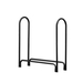 Medium Log Holder in black