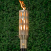 Elipse Style Stainless Steel Tiki Torch