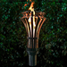 Gothic Style Stainless Steel Tiki Torch