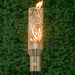 Hawi Style Stainless Steel Permanent Gas Tiki Torch