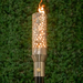 Shotgun Pattern Stainless Steel Tiki Torch Head