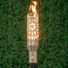 Shunshine Solar Style Steel Tiki Torch Head