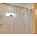 Brite Aluminum Serenity Mesh Shower Curtain
