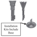 Tiki Torch Installation Kit