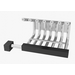 7 Tube Fireplace Grate Heater With Blower For Masonry Fireplaces