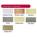 CMC Custom Metal Company Overlay Frame Color Samples