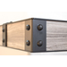 Engadina Steel Wood Insert Corner Detail