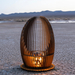 The Nebula Fire Sculpture Corten Steel