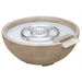 True Flame 30" Adobe GFRC Gas Fire Bowl TF-GFRC-FBW-30