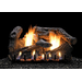 White Mountain Hearth Super Sassafras Refractory Log Set (LS24RSS) with Vent-Free Slope Glaze Burner System (VFSR-24)