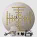 Firegear Round Flat Snowflake Pro Series Burner Systems | FPB in AWS 44 Inches