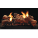White Mountain Hearth Stone River 24" Gas Log Set (LSU24SF) with Vent-Free Slope Glaze Vista Burner System (VFSUR24N)