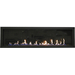 Sierra Flame Austin 65L Direct Vent Linear Gas Fireplace - AUSTIN-65G-xx-DELUXE