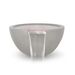 Ash Luna GFRC Concrete Round Water Bowl