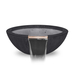 Sedona GFRC Wood Grain Concrete Round Water Bowl