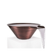Cazo Hammered Copper Round Water Bowl